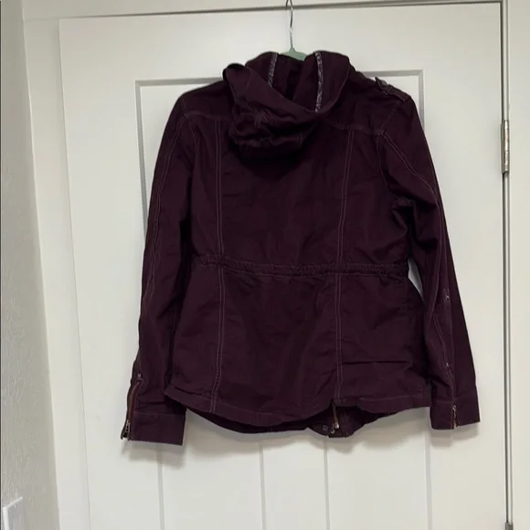 Plum Cargo Jacket - Picture 2 of 2